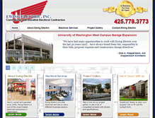 Tablet Screenshot of ewingelectric.com